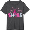 image:imageDreamWorks Trolls Poppy Shine TShirtDark Heather Grey