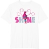 image:imageDreamWorks Trolls Poppy Shine TShirtWhite