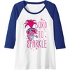 image:imageDreamWorks Trolls Poppy Sparkle Raglan Baseball TeeRoyal BlueWhite
