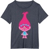 image:imageDreamWorks Trolls Poppy TShirtHeather Blue