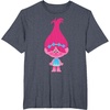 image:imageDreamWorks Trolls Poppy TShirtHeather Blue