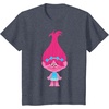 image:imageDreamWorks Trolls Poppy TShirtHeather Blue