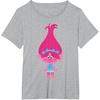 image:imageDreamWorks Trolls Poppy TShirtHeather Grey