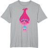 image:imageDreamWorks Trolls Poppy TShirtHeather Grey