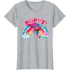 image:imageDreamWorks Trolls Poppy TShirtHeather Grey
