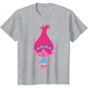 image:imageDreamWorks Trolls Poppy TShirtHeather Grey