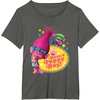 image:imageDreamWorks Trolls Poppy and Cooper Happy TShirtAsphalt Grey