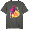 image:imageDreamWorks Trolls Poppy and Cooper Happy TShirtAsphalt Grey