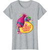 image:imageDreamWorks Trolls Poppy and Cooper Happy TShirtHeather Grey