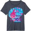 image:imageDreamWorks Trolls Queen of Hugs Poppy TShirtHeather Blue