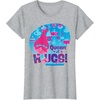 image:imageDreamWorks Trolls Queen of Hugs Poppy TShirtHeather Grey