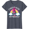 image:imageDreamWorks Trolls Rainbow Dreams Poppy TShirtHeather Blue