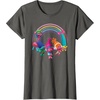 image:imageDreamWorks Trolls Rainbow Party TShirt SmallAsphalt Grey