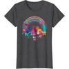image:imageDreamWorks Trolls Rainbow Party TShirt SmallDark Heather Grey