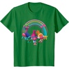 image:imageDreamWorks Trolls Rainbow Party TShirt SmallKelly Green