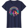 image:imageDreamWorks Trolls Rainbow Party TShirt SmallNavy Blue