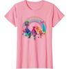 image:imageDreamWorks Trolls Rainbow Party TShirt SmallPink