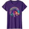 image:imageDreamWorks Trolls Rainbow Party TShirt SmallPurple