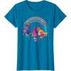 image:imageDreamWorks Trolls Rainbow Party TShirt SmallSapphire Blue