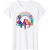 image:imageDreamWorks Trolls Rainbow Party TShirt SmallWhite
