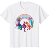image:imageDreamWorks Trolls Rainbow Party TShirt SmallWhite
