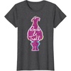 image:imageDreamWorks Trolls Rock amp Troll Sparkle TShirtDark Heather Grey