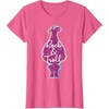 image:imageDreamWorks Trolls Rock amp Troll Sparkle TShirtPink Heather