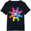 image:imageDreamWorks Trolls Rock and Trolls Rainbow TShirtBlack