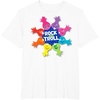 image:imageDreamWorks Trolls Rock and Trolls Rainbow TShirtWhite
