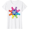 image:imageDreamWorks Trolls Rock and Trolls Rainbow TShirtWhite