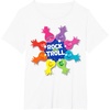 image:imageDreamWorks Trolls Rock and Trolls Rainbow TShirtWhite