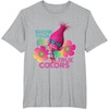 image:imageDreamWorks Trolls Show Your True Colors TShirtHeather Grey