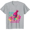 image:imageDreamWorks Trolls Show Your True Colors TShirtHeather Grey