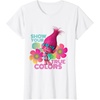 image:imageDreamWorks Trolls Show Your True Colors TShirtWhite