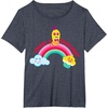 image:imageDreamWorks Trolls Want a Cupcake TShirtHeather Blue