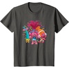 image:imageDreamWorks Trolls Womens Roll TShirtAsphalt Grey