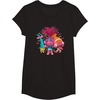 image:imageDreamWorks Trolls Womens Roll TShirtBlack