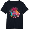 image:imageDreamWorks Trolls Womens Roll TShirtBlack