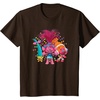 image:imageDreamWorks Trolls Womens Roll TShirtBrown