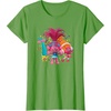 image:imageDreamWorks Trolls Womens Roll TShirtGrass Green