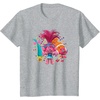 image:imageDreamWorks Trolls Womens Roll TShirtHeather Grey