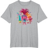 image:imageDreamWorks Trolls Womens Roll TShirtHeather Grey