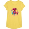 image:imageDreamWorks Trolls Womens Roll TShirtLemon Yellow