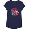 image:imageDreamWorks Trolls Womens Roll TShirtNavy Blue