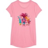 image:imageDreamWorks Trolls Womens Roll TShirtPink