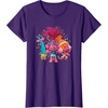image:imageDreamWorks Trolls Womens Roll TShirtPurple