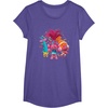 image:imageDreamWorks Trolls Womens Roll TShirtPurple Heather