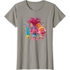 image:imageDreamWorks Trolls Womens Roll TShirtSlate Grey