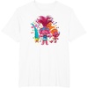 image:imageDreamWorks Trolls Womens Roll TShirtWhite