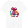 image:imageDreamWorks Trolls Womens Roll TShirtWhite
